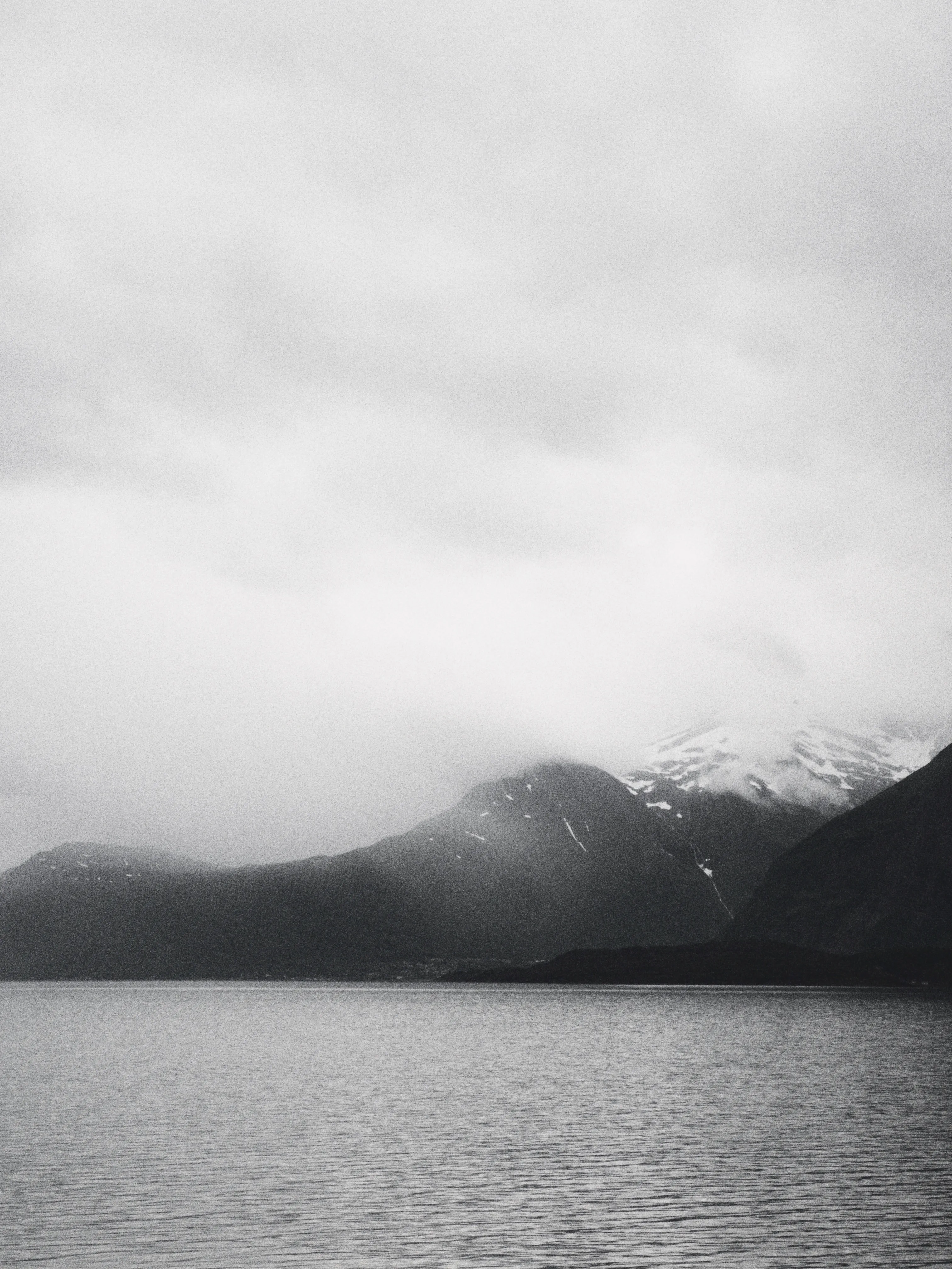 A view of mountains in Norway